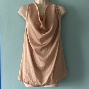 Vintage Ann Taylor Loft racer-back cowl neck blouse - Size Medium